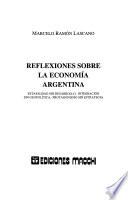 libro Reflexiones Sobre La Economía Argentina